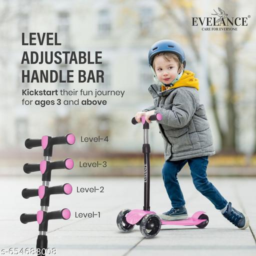 EVELANCE Lil Roamer Scooter Foldable Kick Skating Cycle| Skate Scooter for Kids(Max User Weight: 50Kg) Kids Scooter Pink - M Y V E L O R A Online store 