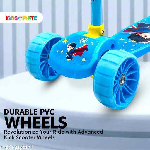 Cruiser 3 Wheels Skating Kick Scooter for Kids|Foldable & Adjustable Height Kids Scooter - M Y V E L O R A Online store 