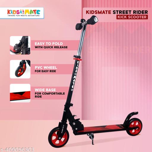 Street Rider Kick Scooter for Kids, 2 Wheel Scooter, Foldable, Adjustable Height Kids Scooter - M Y V E L O R A Online store 