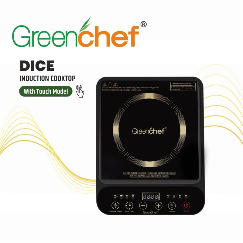 Greenchef dice induction cooktop - M Y V E L O R A Online store 