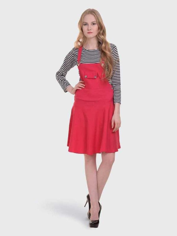 Shiva trends women multicolor dungaree - M Y V E L O R A