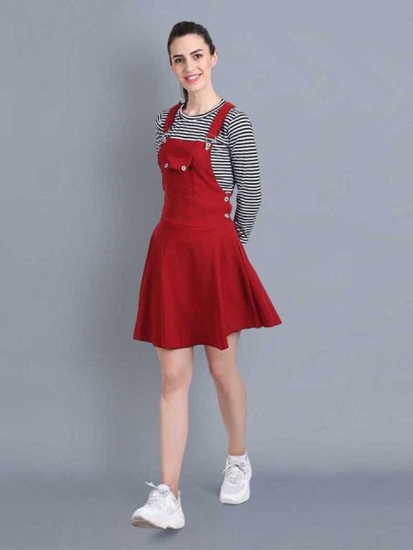 Shiva trends women multicolor dungaree - M Y V E L O R A