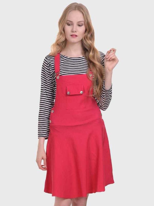 Shiva trends women multicolor dungaree - M Y V E L O R A