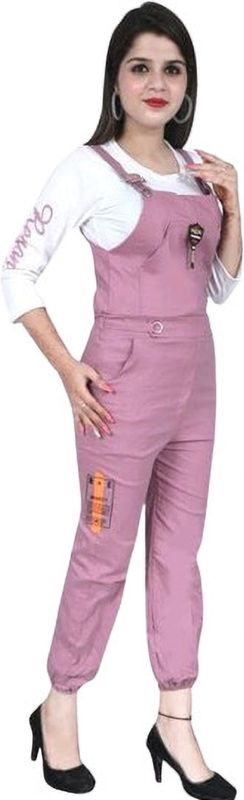 Mykuki women pink dungaree - M Y V E L O R A