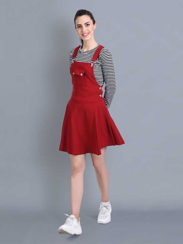 Absorbing women dark blue dungaree - M Y V E L O R A