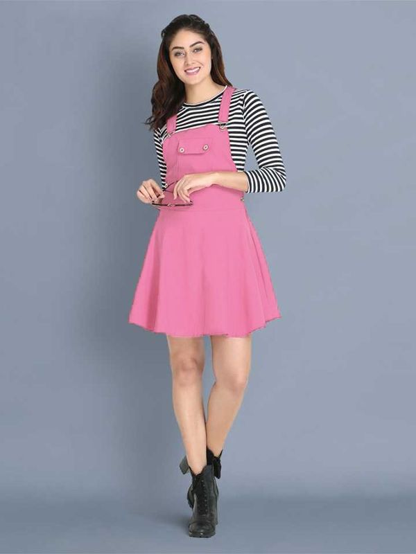 Absorbing women dark blue dungaree - M Y V E L O R A