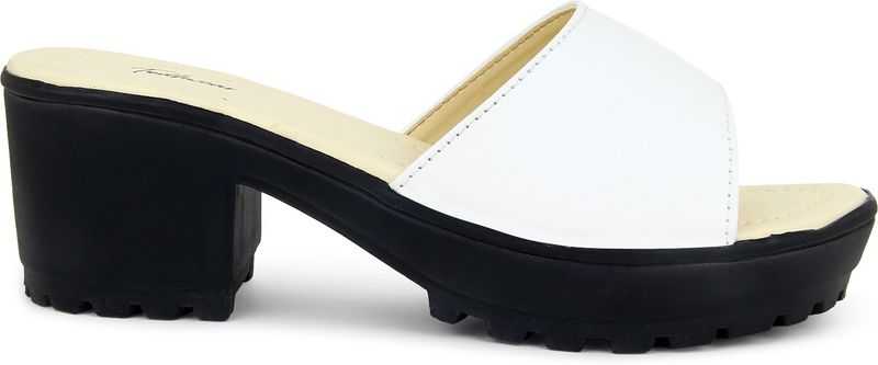 Todhwear women white heels - M Y V E L O R A