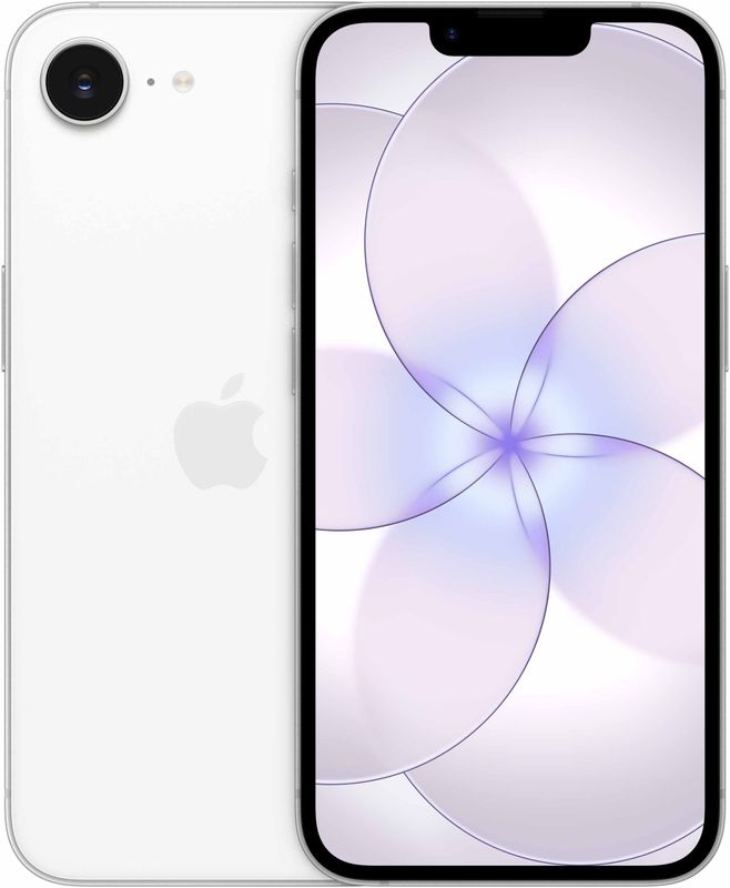 Apple iphone 17e (white, 256 gb) - M Y V E L O R A