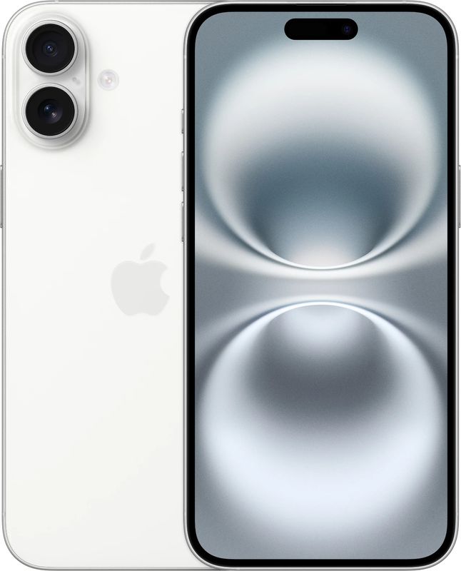 Apple iphone 16 plus (white, 256 gb) - M Y V E L O R A