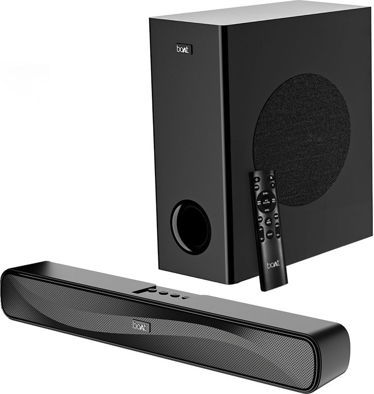 Boat aavante bar a1040 w/ attractive design, eq modes & remote control 50 w bluetooth home audio speaker - M Y V E L O R A
