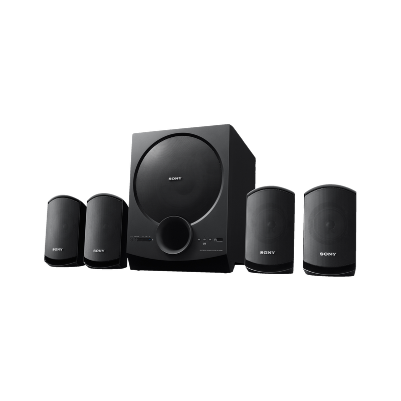 Sony new sa-d40m2 all in one 4.1ch home theatre system with powerful subwoofer 100 w bluetooth home theatre - M Y V E L O R A