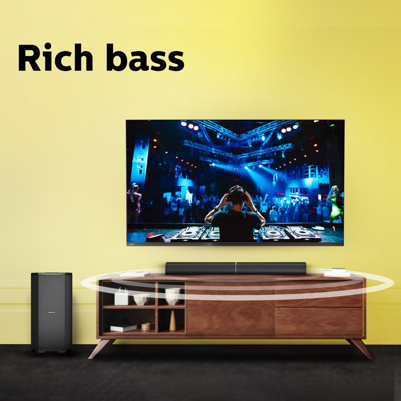 Philips mms8085b/94 convertible 80 w bluetooth home audio speaker - M Y V E L O R A