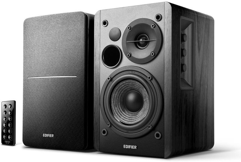 Edifier r1280db powered bluetooth bookshelf 42 w bluetooth home theatre - M Y V E L O R A