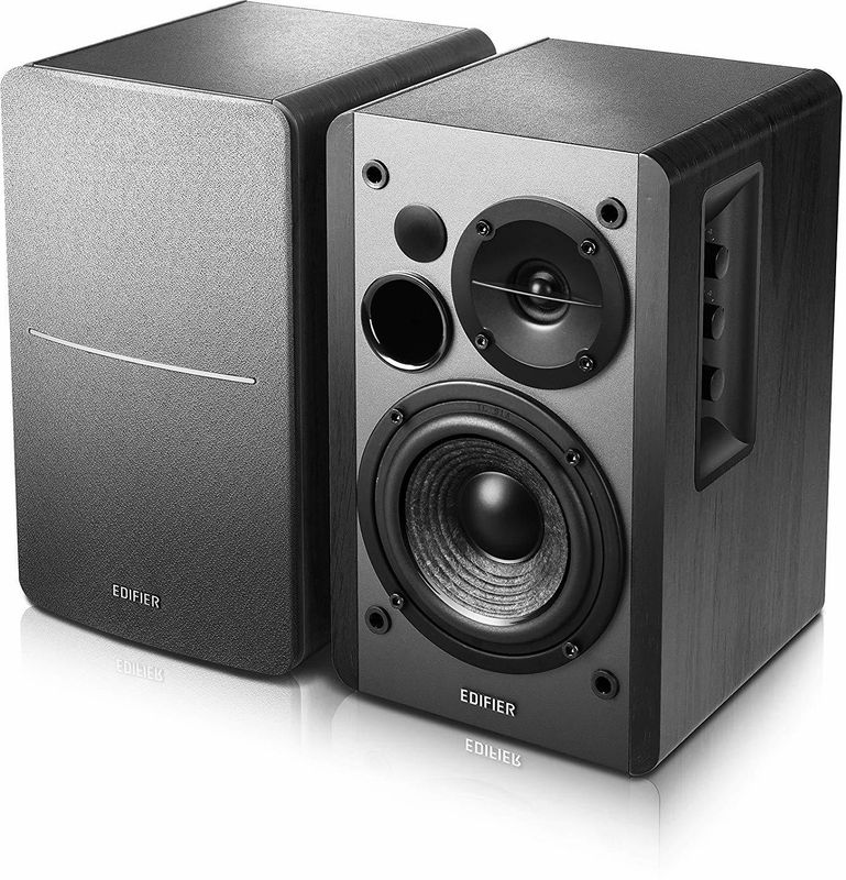 Edifier r1280db powered bluetooth bookshelf 42 w bluetooth home theatre - M Y V E L O R A