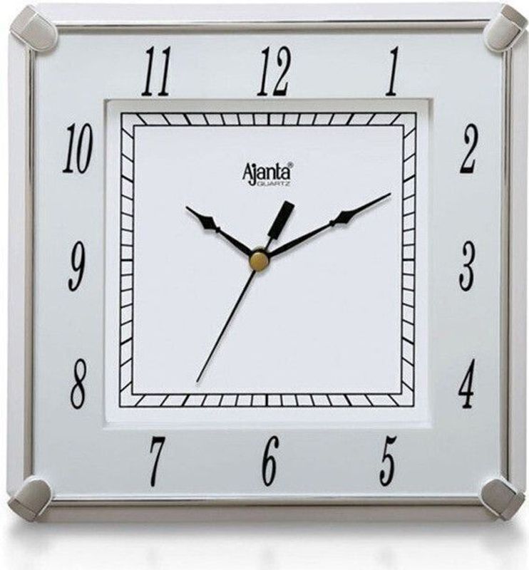 Ajanta analog 19 cm x 19 cm wall clock - M Y V E L O R A