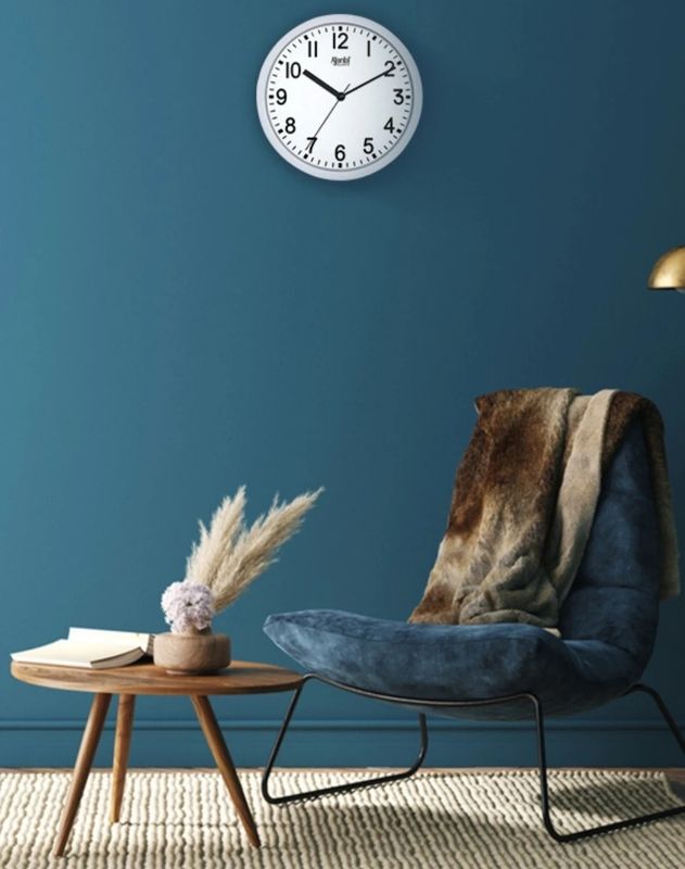 Ajanta analog 23 cm x 23 cm wall clock - M Y V E L O R A