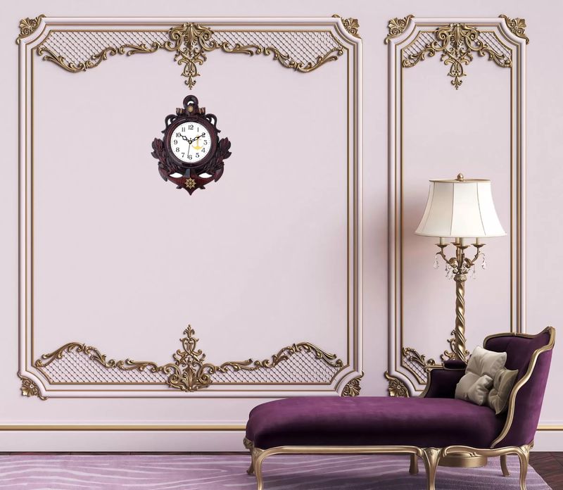 Aanyavaanya creation analog wall clock - M Y V E L O R A