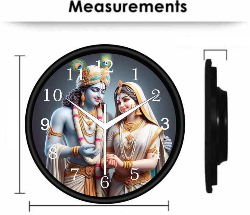Lakhdathar analog wall clock - M Y V E L O R A