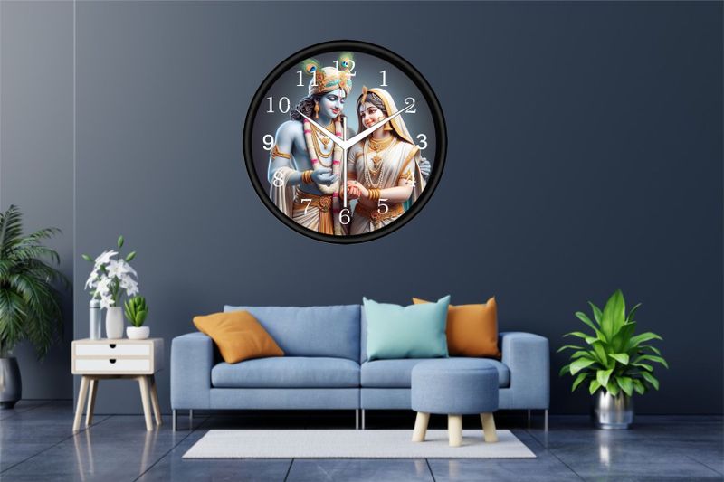 Lakhdathar analog wall clock - M Y V E L O R A