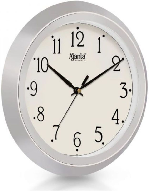 Ajanta analog 25 cm x 25 cm wall clock - M Y V E L O R A