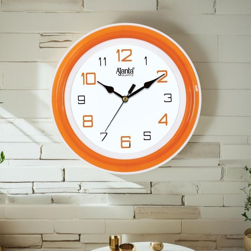 Ajanta analog 20 cm x 20 cm wall clock - M Y V E L O R A