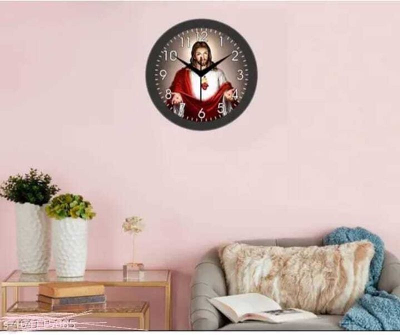 Poojagiftzone analog wall clock - M Y V E L O R A