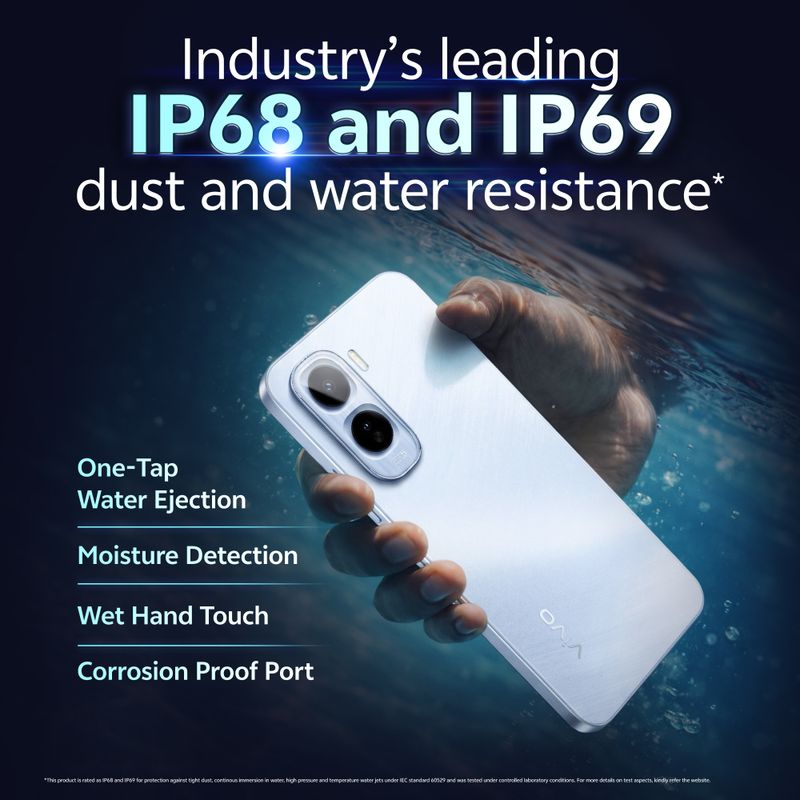 Vivo t5 pro 5g (glacier blue, 256 gb) - M Y V E L O R A