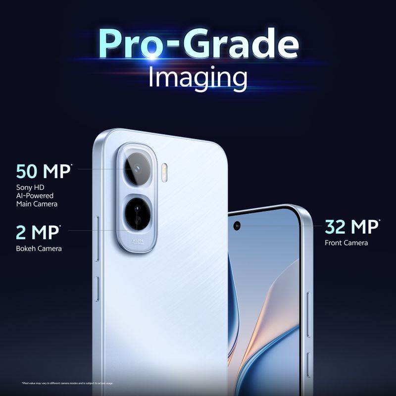 Vivo t5 pro 5g (glacier blue, 256 gb) - M Y V E L O R A
