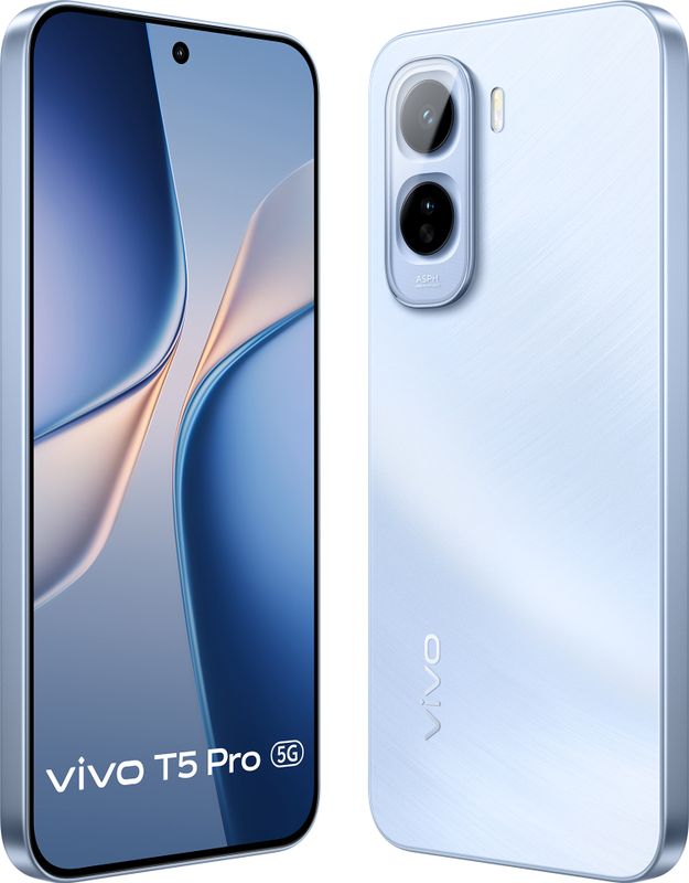 Vivo t5 pro 5g (glacier blue, 256 gb) - M Y V E L O R A