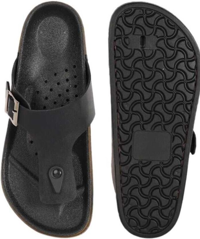 Nextstyle men black sandals - M Y V E L O R A
