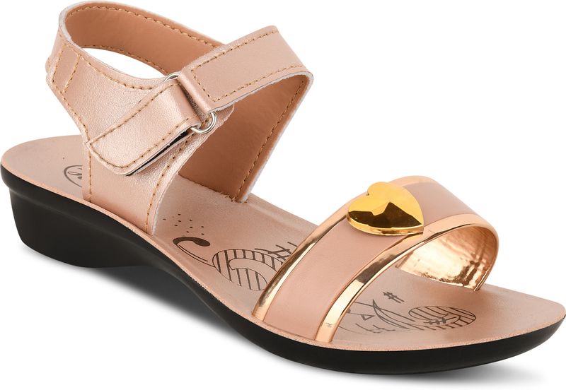 Heenaplus girls velcro heels - M Y V E L O R A