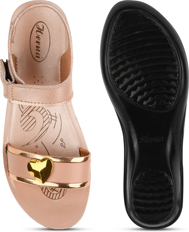 Heenaplus girls velcro heels - M Y V E L O R A