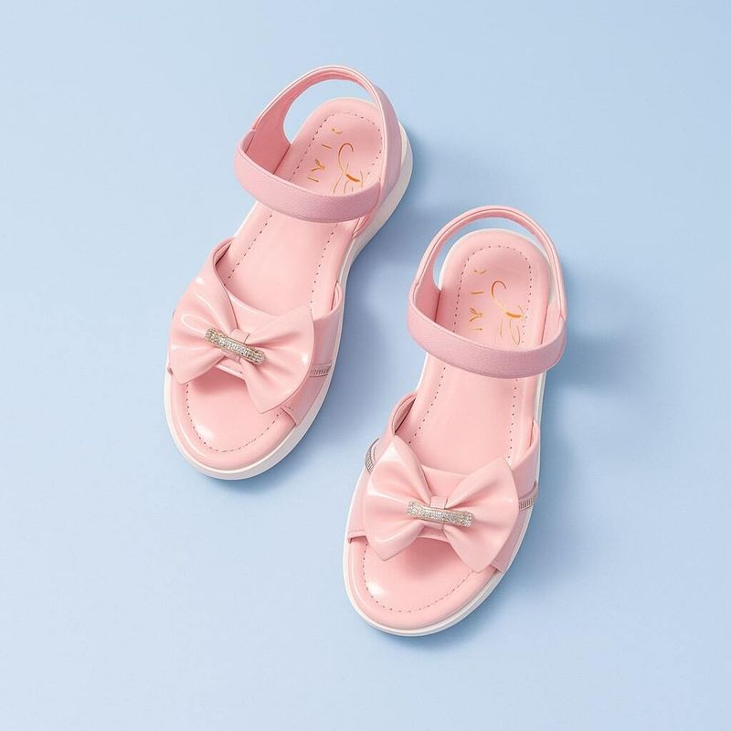 Cst lifestyle girls strap wedges - M Y V E L O R A