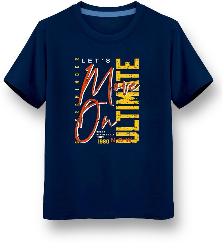 Ni fashion boys & girls printed cotton blend t shirt - M Y V E L O R A