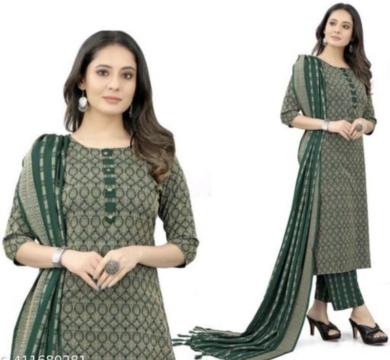 Andheriyas textiles women kurta, churidar & dupatta set - M Y V E L O R A
