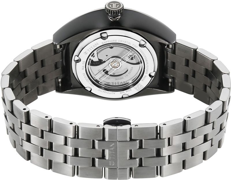 Titan titan stellar titan stellar automatic silver round dial men's watch / analog watch  - for men - M Y V E L O R A