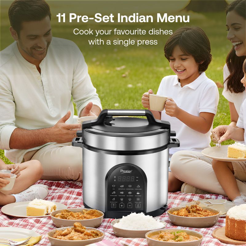 Prestige smart cook electric pressure cooker - M Y V E L O R A
