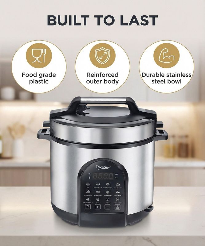 Prestige smart cook electric pressure cooker - M Y V E L O R A