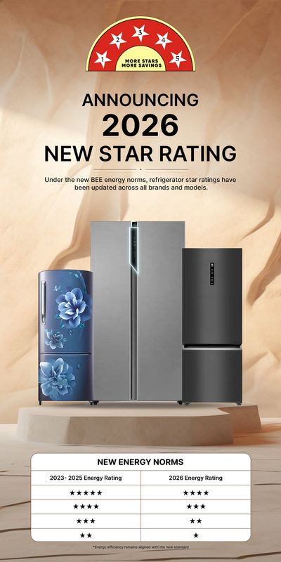 Haier 190 l direct cool single door 2 star refrigerator  with fast ice making, easy clean back, large vegetable box ( 2026 model) - M Y V E L O R A