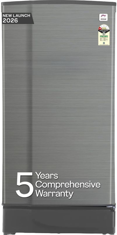 Godrej 180 l direct cool single door 1 star refrigerator  with 20l jumbo vegetable tray advanced capillary technology 2.5l bottle space - M Y V E L O R A