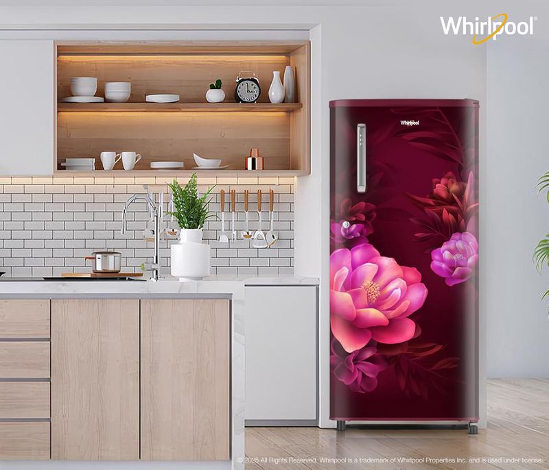 Whirlpool 184 l direct cool single door 2 star refrigerator  with 2 star refrigerator, upto 9 hour cooling retention, fridge - M Y V E L O R A