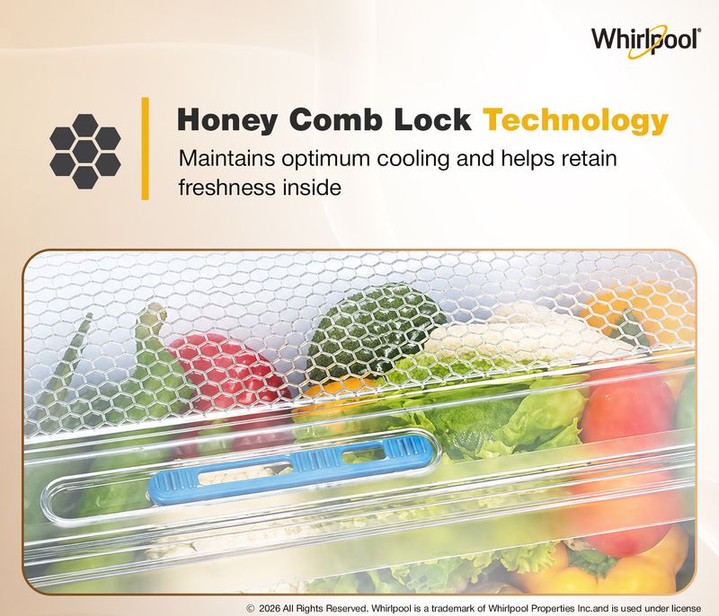 Whirlpool 192 l direct cool single door 4 star refrigerator  with 4 star refrigerator, upto 12 hour cooling retention, fridge - M Y V E L O R A