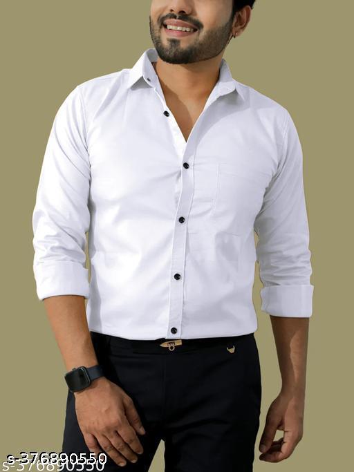 Cotton Shirts For Men's  - M Y V E L O R A