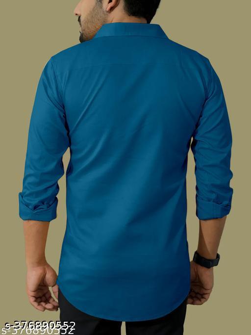 Cotton Shirts For Men's  - M Y V E L O R A