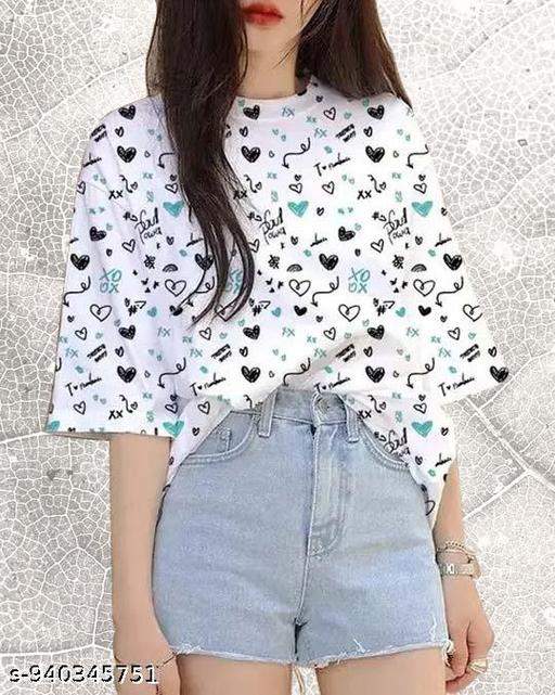 Latest stylish comfortable for women t shirt (Y&F 02) - M Y V E L O R A
