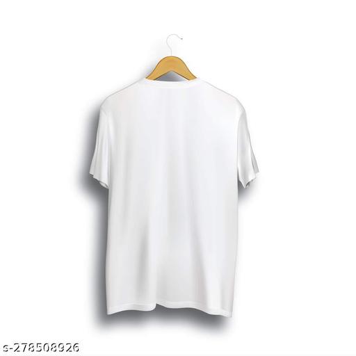 Trendy Round Neck Redesign Printed Polyester Tshirt For Men - M Y V E L O R A