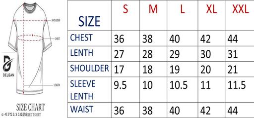 Trendy Black Colour Printed Half-sleeve T-shirts for Men - M Y V E L O R A