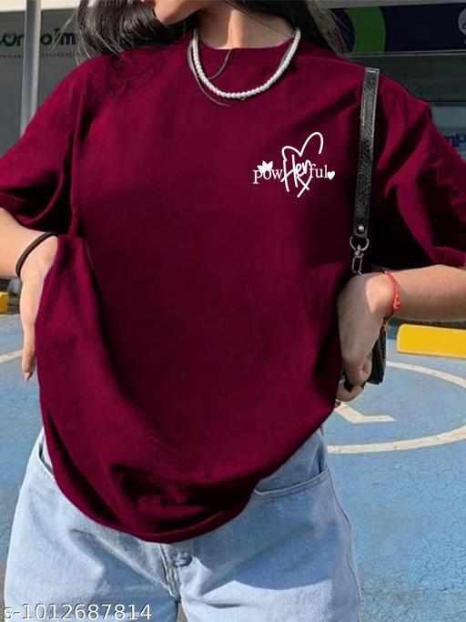 trendy oversized t-shirt women - M Y V E L O R A