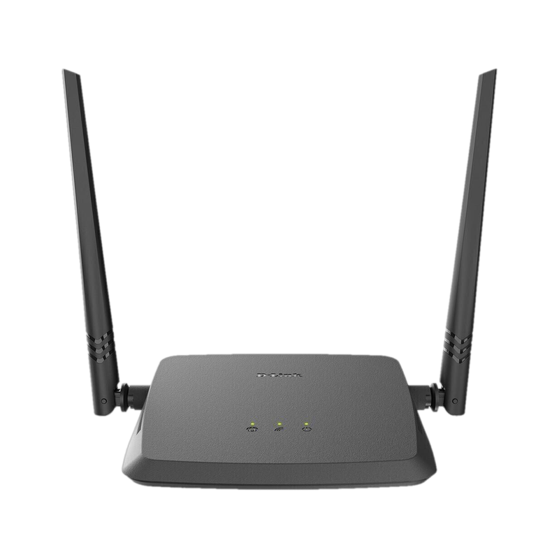 D-link dir-615 wireless router 2.4 ghz 300 mbps wifi speed single band external antenna ethernet (cable broadband) - M Y V E L O R A
