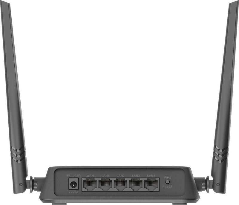 D-link dir-615 wireless router 2.4 ghz 300 mbps wifi speed single band external antenna ethernet (cable broadband) - M Y V E L O R A